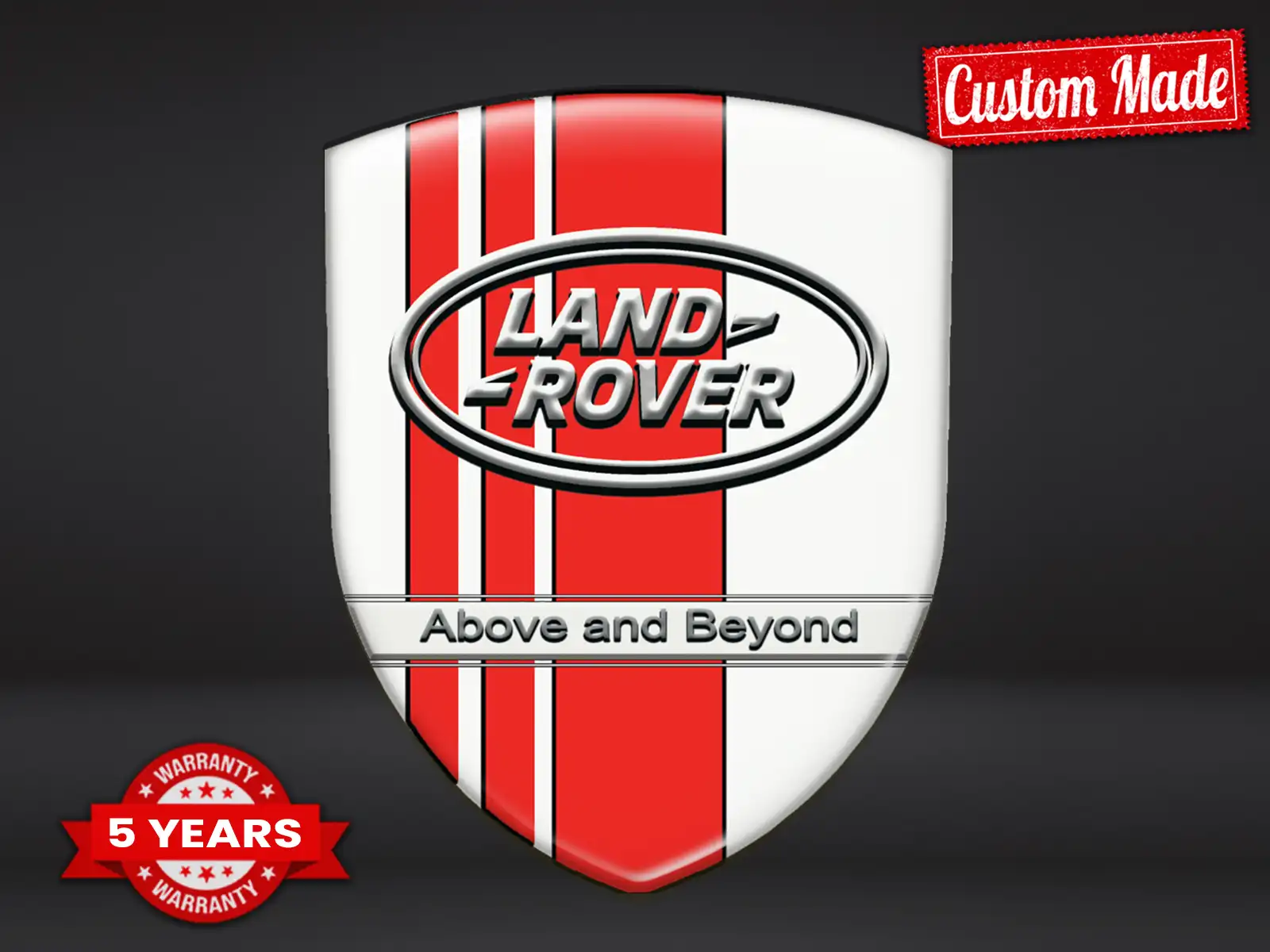 Land Rover Adesivi Vinile su Misura Auto Durevoli Standard Top